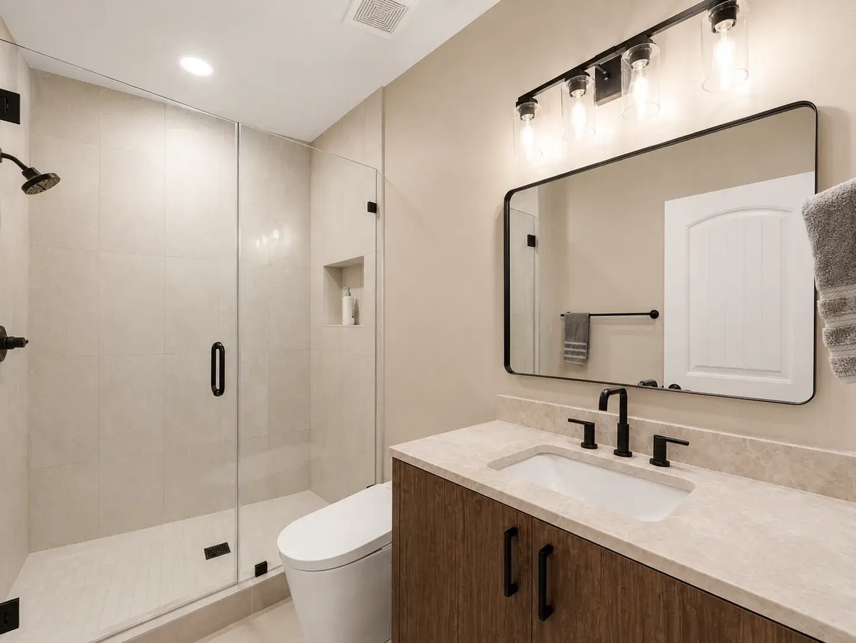 chinquapin-basement-remodel-bathroom-walk-in-shower-walnut-vanity