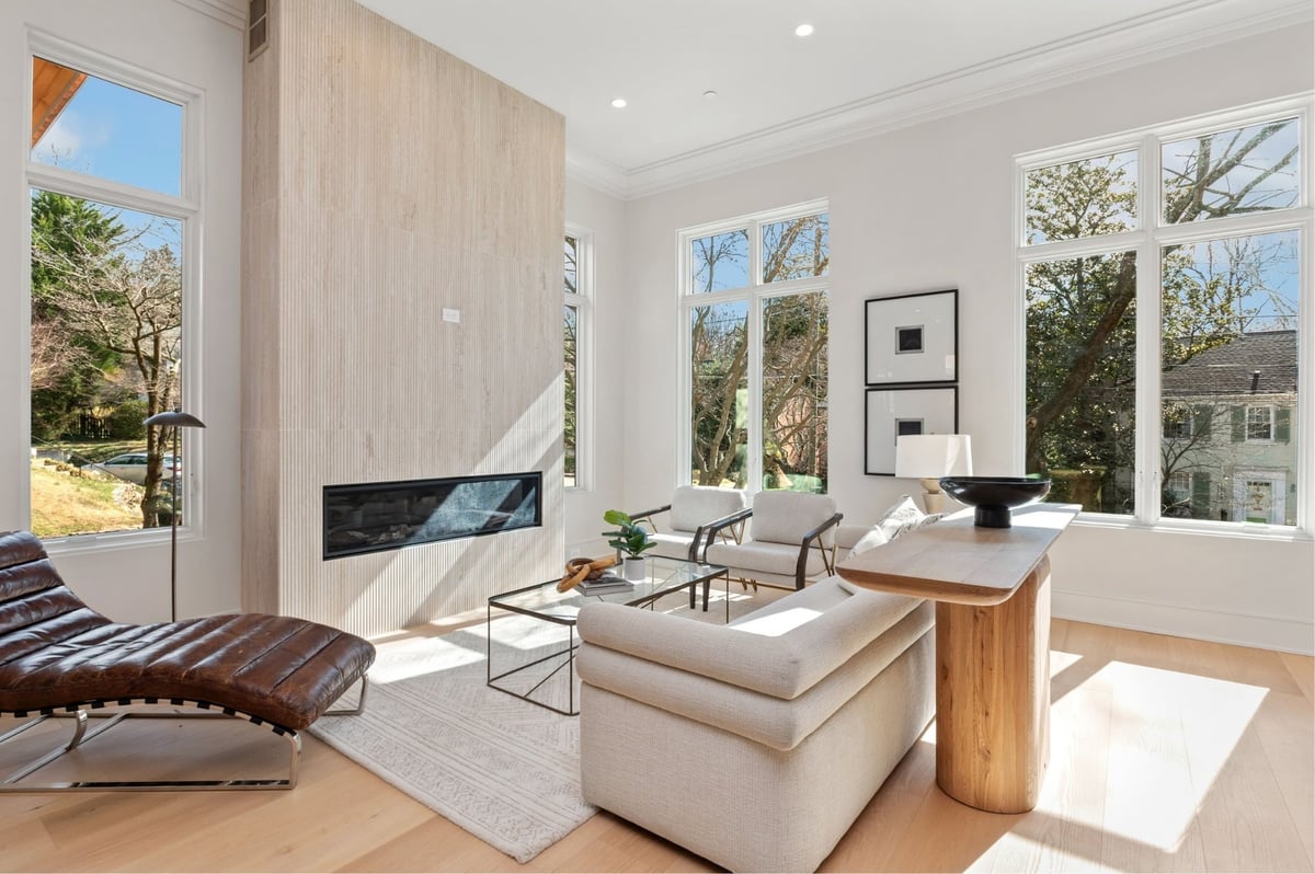 light and modern home remodel in dc