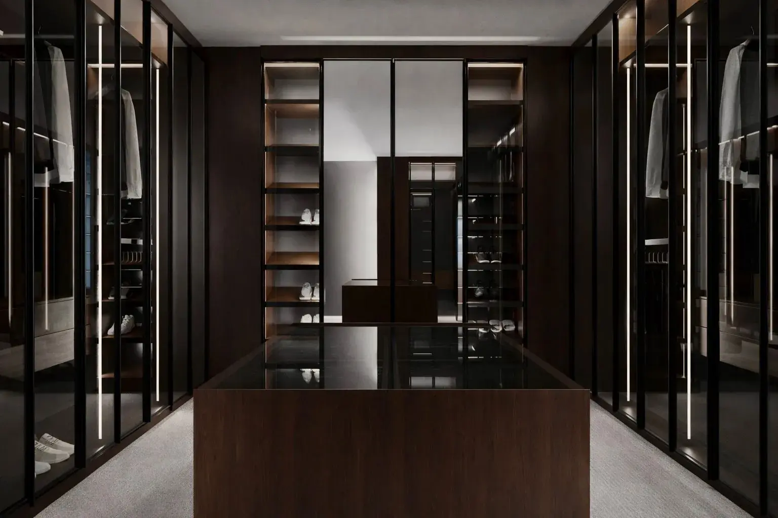 mooney-rendering-closet-symmetrical-view-display-island